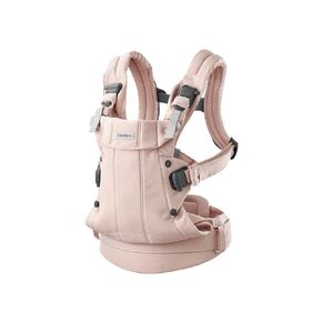 BabyBjörn Baby Carrier Harmony, Woven Mélange, Light Pink
