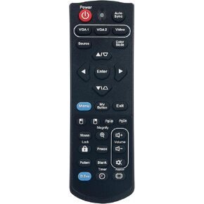 Replace Remote Control fit for VieWSonic Projector VS14193 PJD6245 PJD6235 PJD6543W VS14931 VS14933 VS14934 PJD5226 PJD6353S PJD6383S PJD6683WS PJD5226W PJD6223 PJD6253 PJD6353 PJD6383 PJD6553W