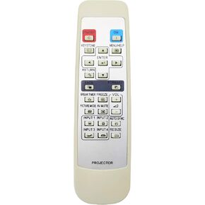 RRMCGA398WJSA Projector Remote Control for Sharp PG-MB56X, PG-MB66X, XG-MB50X, XG-MB50X-L, XG-MB65X, XG-MB67X, XR-10S, XR-10S-L, XR-10X, XR-10X-L, XR-11XC, XR-11XC-L, XR-20S, XR-20X