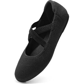 Arromic Flats for Women Round Toe Ballet Flats with Straps Women Ballerina Flat Shoes Dressy Comfortable for Work Wedding Office Casual