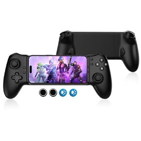 G-STORY Mobile Gaming Controller USB-C Wired&Bluetooth for Android,Dual Hall Joysticks&Ergonomic Design | Plug-and-Play Stream PC,Xbox,PS,Cloud Console Gaming android game controller (Midnight)