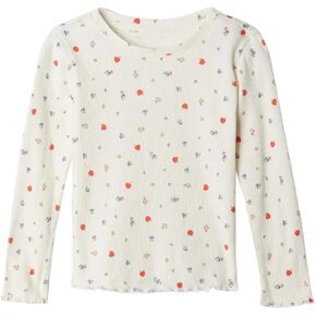 GAP Baby Girls' Long Sleeve Ribbed Top