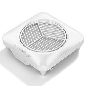 Nail Dust Collector with Reusable Filter, Powerful Vacuum Fan Vent Dust Collector Electric Dust Suction Machine, Low Noise, Nail Salon