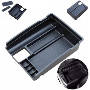 صندوق تخزين مسند الذراع لوحدة التحكم المركزية من VESUL متوافق مع نيسان ماكسيما 2016-2021 2022 ABS صينية إدراج منظم قفاز البليت in Kuwait