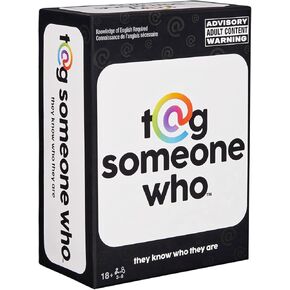 Spin Master Games Tell Me Without Telling Me - The Viral Trend, Now A Hilarious Party Game for Bachelorette Parties, College, Birthdays, for Adults Ages 18 and up