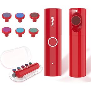 ENSSU Baby Nail Trimmer Electric Rechargeable, Safe Baby Nail File Kits with 6 Grinding Pads and Light, Baby Nail Clippers Nail Grooming Kits for Newborn Infant Toddler or Adult Fingernail Toes
