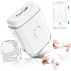Electric Nail Clipper, Baby Nail Trimmer with Nail File LED Light, Nail Scraps Storage, Rechargeable Nail Clippers, Conpact Portable Travel Nail Cutter for Seniors Adults Babies