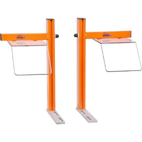 Pedestal and Bench Grinder Shields/Buffer/Drum Sander Shields, Guard (6" Wide Shields) PAIR, ATS Safety part # SG-2