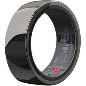 Smart Ring Health Tracker for Men Wearable Waterproof Fitness Tracker Health Rings for Women Sport Modes Fitness Ring with Heart Rate Sleep Monitor for 6 7 8 9 10 11 (Gray, 7#)