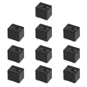 2Pcs Subminiature High Power Relay, SRA-24VDC-CL, DC 24V Coil, 20A 125VAC/14VDC, 1NO 1NC, PCB General Purpose Relay, 5 Pins SPDT (2)
