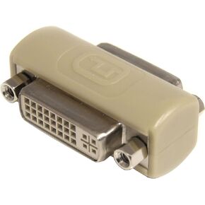 StarTech.com DVI-I Coupler / Gender Changer - F/F - DVI gender changer - DVI-I (F) to DVI-I (F) - GCDVIIFF,Beige