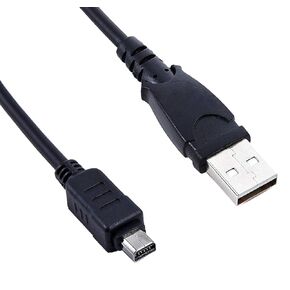 CB-USB5 CB-USB6 CB-USB8 USB Cable, Data Sync Power Charger Cord for Olympus Camera OM-D E-M1 / Olympus OM-D E-M10 Mark II/OM-D E-M10 / OM-D E-M5 Mark II/OM-D E-M5 Pen E-P1 Pen E-P2 Pen E-P3