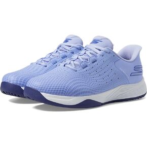 Skechers Women's Viper Court Reload, Blue/White, 7