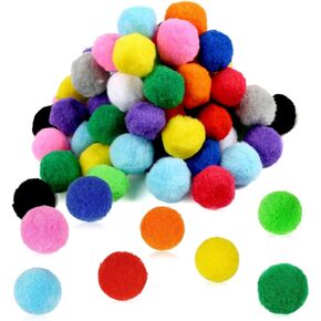 Pllieay 200Pcs 2 Inch Very Large Assorted Pom poms Arts and Crafts for DIY Creative Crafts Decoration, 13 Colors