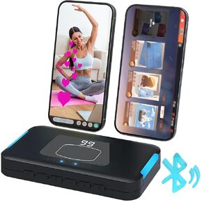 Auto Clicker for Smart Phone, Rechargeable portable automatic clicker, Phone, tablets, and computer screen clickers quickly simulate continuous finger clicks, Live Broadcasts Likes, Games, Shopping