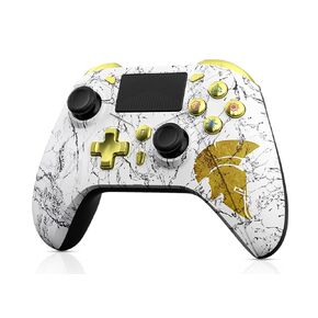 Wireless Bluetooth Controller for PS4 Pro/Slim/PC/Switch/Steam/PS3/Android/iOS with Hall Triggers, Hall Joysticks, Advanced Buttons Programming, Enhanced Dual Vibration/Turbo - Black Myth: Wukong