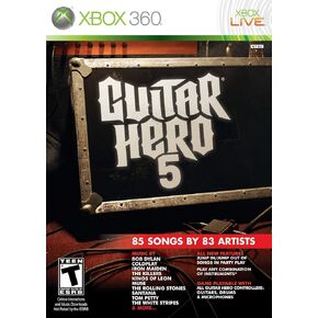 Guitar Hero 5 - Xbox 360 (Game only) (Renewed)