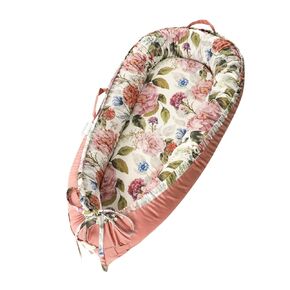 Baby Lounger Replacement Cover, Newborn Lounger cover for 0-12 Months, Breathable & Portable Infant Lounger Case, Soft Baby Floor Seat Cover for Travel, Machine Washable (Cover Only), Mountain