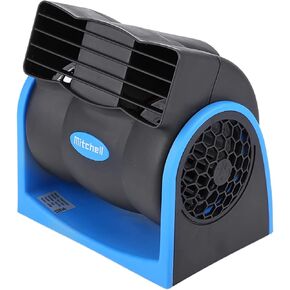 Car Air Fan, Auto Car Vehicle 12V Electric Fan Mini Adjustable Speed Silent Air Fan