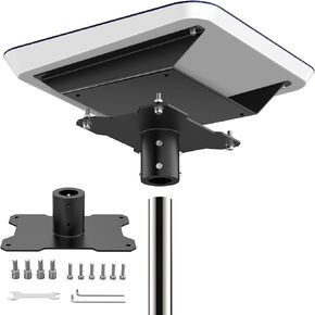 Starlink Gen 3 Pipe Adapter for Starlink High Performance -Starlink Mount -Starlink Mounting Kit-Load Bearing 200lbs,Starlink Mount Pole up to 2.4" (62 mm) in diameterfor Vehicle/Pole/Roof/Outdoor