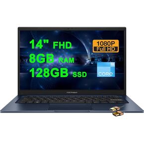 VivoBook 15 Business Laptop 15.6" FHD Touchscreen Intel 10-core i7-1255U Processor 16GB RAM 1TB SSD Backlit USB-C HD Privacy Camera Win11 Gray + HDMI Cable