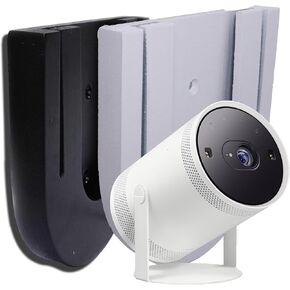 Wall Mount Projector Ceiling U Mount Compatible with Samsung Freestyle Projector (White)