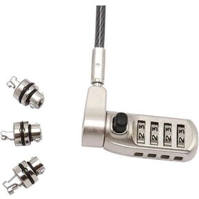 CODi Universal Serialized T-Bar Combination Lock, 6.5 Ft. Cable (Ucb2092)