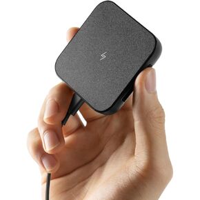 2 in1 Wireless Charger Stand Compatible with MagSafe, Compact Travel Essentials, Ultra Portable Fast Charging Station for iPhone 16 15 14 13 12, Wireless Charging Pad for Apple Watch & Airpods Pro.