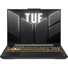 ASUS TUF Gaming F16 (2024) Gaming Laptop, 16" FHD+ 165Hz 16:10 Display, Intel® Core™ i7-13650HX, NVIDIA® GeForce RTX™ 4060, 16GB DDR5, 512GB PCIe Gen4 SSD, Wi-Fi 6, Windows 11, FX607JV-ES73