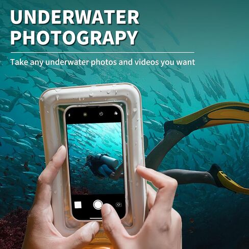Naturehike IPX8 Floating Waterproof Phone Pouch, Waterproof Phone Case with Lanyard for iPhone 16 15 14 Pro Max, Galaxy S24 S23 S22 Ultra, Vacation Beach Pool Kayak Cruise Travel Essentials in Saudi Arabia