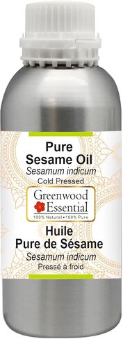 Pure Sesame Oil (Sesamum indicum) with Glass Dropper Cold Pressed 30ml (1 oz) in Kuwait