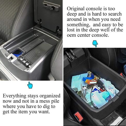 صندوق تخزين مسند الذراع لوحدة التحكم المركزية من VESUL متوافق مع نيسان ماكسيما 2016-2021 2022 ABS صينية إدراج منظم قفاز البليت in Kuwait