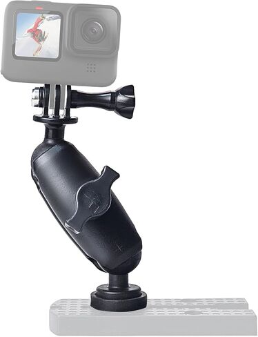 حامل كاميرا كاياك عالمي قابل للتعديل 360 درجة، حامل كاميرا مسار كاياك متوافق مع حوامل GoPro ثلاثية الشق in Kuwait