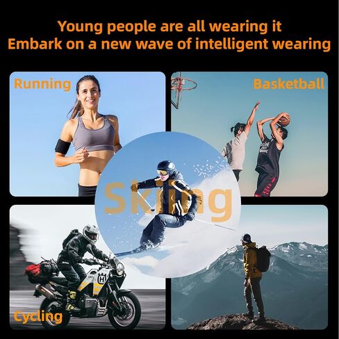 Smart Ring Health Tracker for Men Wearable Waterproof Fitness Tracker Health Rings for Women Sport Modes Fitness Ring with Heart Rate Sleep Monitor for 6 7 8 9 10 11 (Gray, 7#) in Saudi Arabia