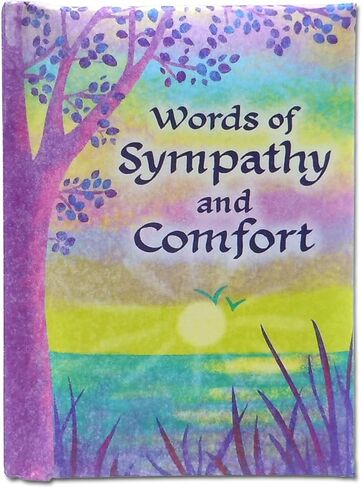 الكتاب الصغير لفنون الجبل الأزرق (كلمات التعاطف والراحة) - رسائل التعاطف والتفاهم لشخص يمر بالخسارة، 4 × 3 بوصات in Kuwait