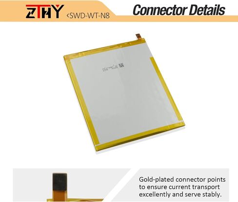 استبدال بطارية الكمبيوتر اللوحي ZTHY SWD-WT-N8 لجهاز Samsung Galaxy Tab A 8.0 2019 SM-T290 SM-T295 SM-T297 SM-T295C SM-T295N SM-T297N SM-T290NZSAXAR SM-T290NZKADBT GH81-17427A GH81-17145A GH81-18922A 4980 مللي أمبير in Saudi Arabia