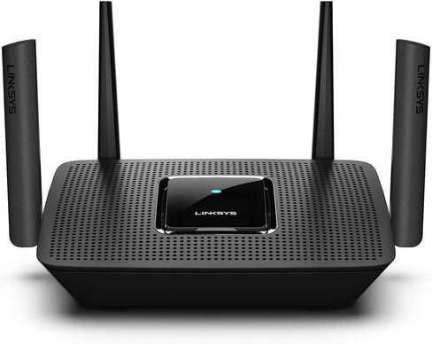 موجه Linksys MR8300 Mesh Wi-Fi (سرعات راوتر ثلاثي الموجات تصل إلى 2.2 جيجا هرتز، موجه شبكي لاسلكي للمنزل AC2200، معالج رباعي النواة 716 ميجا هرتز، تغطية 2000 قدم مربع) MU-MIMO موجه لاسلكي سريع (متجدد) in Kuwait