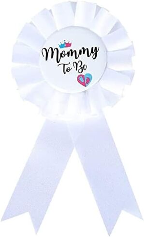 It's Boy or Girl Gender Reveal Sash,Baby Shower Party Favors Decorations, Pregnancy Announcement Pink with Beautiful Ribbon and Black Glitter Text in Saudi Arabia