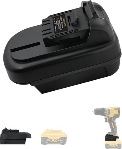 لمحول بطارية DeWalt 20 فولت إلى 12 فولت، قم بتحويل بطارية DeWalt 20 فولت للعمل مع أدوات DeWalt 12 فولت in Kuwait