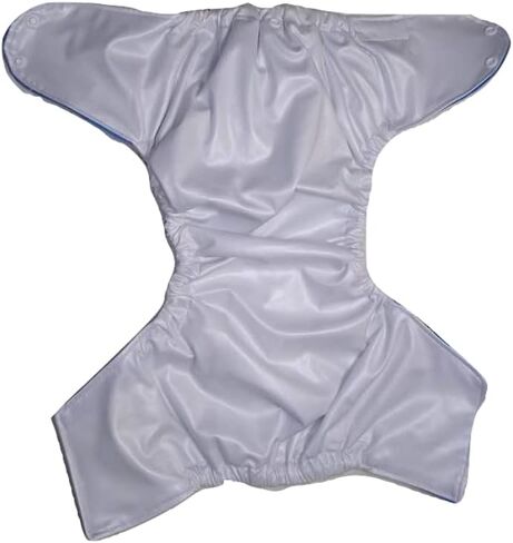 غطاء حفاضات من القماش مقاس XL للأطفال الكبار بوزن 30-70 كجم، غطاء حفاضات من القماش قابل لإعادة الاستخدام للأطفال بوزن 13-30 كجم (قوس قزح) in Kuwait