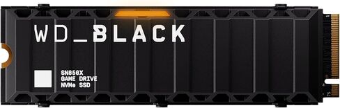 WD_BLACK 4TB SN850X NVMe Internal Gaming Solid State Drive with Heatsink - Works with PlayStation 5, Gen4 PCIe, M.2 2280, Up to 7,300 MB/s - WDS400T2XHE in Saudi Arabia