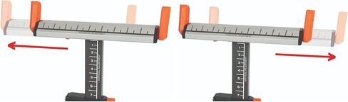 Protocol 120-inch Expanding Lightweight Aluminum Miter Saw Stand and Portable Workstation, 500-pound Capacity, Non-marring Feet in Saudi Arabia