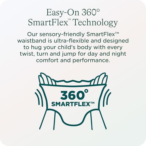 SmartyPants Pull Up Style Diapers | EWG Verified Safe & Plant-Based | Quilted 360 Waistband, Super Absorbent for Overnight Leak Protection | Training Pants by HealthyBaby | Size 8 (30 Count) in Saudi Arabia