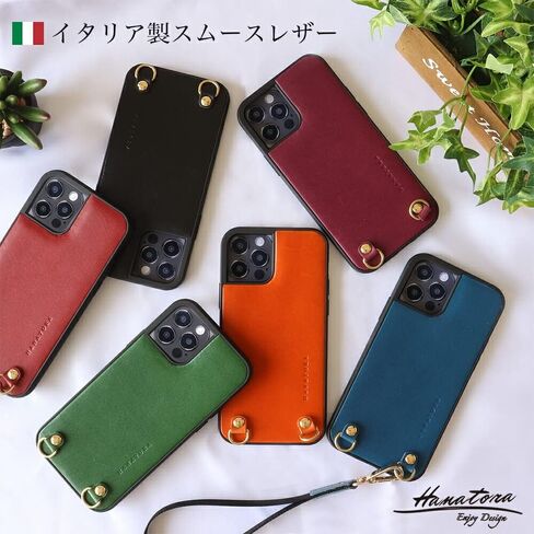Hanatora - حافظة جلدية بحبل iPhone13 ياباني، حامل حزام لليد، صناعة يدوية، غطاء حماية لكامل الجسم iPhone13 أرجواني in Kuwait