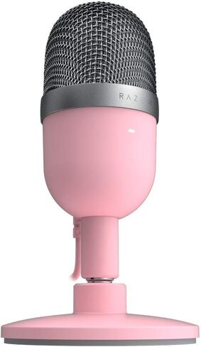 Razer Seiren Mini USB Streaming Microphone: Quartz Pink (Renewed) in Saudi Arabia