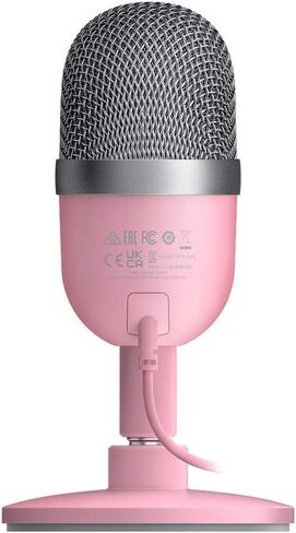Razer Seiren Mini USB Streaming Microphone: Quartz Pink (Renewed) in Saudi Arabia
