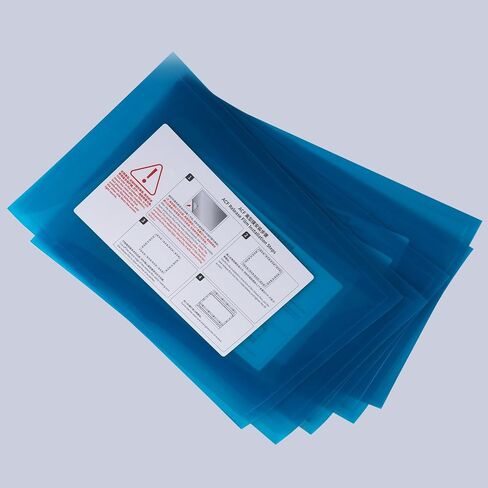 ELEGOO 5PCS PFA Release Liner Film لطابعة Saturn 2 & Saturn 3 LCD ثلاثية الأبعاد 273 * 176 مم، سمك 0.127 مم مع وظيفة إطلاق أقوى وانتقال الضوء بنسبة 95٪، متوافق مع Saturn 8K in Saudi Arabia