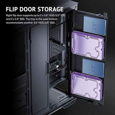 Antec C7 ARGB، دعم وحدة معالجة الرسومات RTX 40، مراوح ARGB PWM 4 × 120 مم، تبريد عمودي لوحدة معالجة الرسومات، نوع C بسرعة 10 جيجابت في الثانية، لوحات أمامية وجانبية من الزجاج المقوى غير الملحوم، دعم المبرد 360 مم، حافظة كمبيوتر E-ATX متوسطة البرج in Kuwait