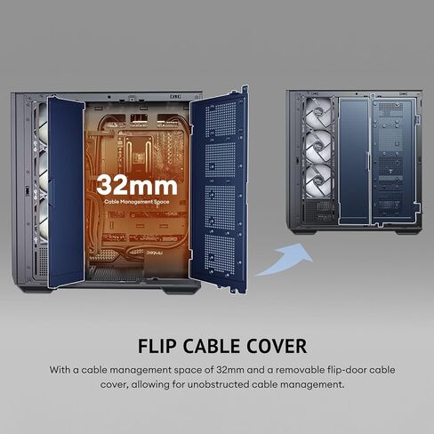 Antec C7 ARGB، دعم وحدة معالجة الرسومات RTX 40، مراوح ARGB PWM 4 × 120 مم، تبريد عمودي لوحدة معالجة الرسومات، نوع C بسرعة 10 جيجابت في الثانية، لوحات أمامية وجانبية من الزجاج المقوى غير الملحوم، دعم المبرد 360 مم، حافظة كمبيوتر E-ATX متوسطة البرج in Kuwait