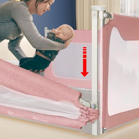 FAMILL bed rail for toddlers Toddler Bed Rail 54in Full Size in Saudi Arabia